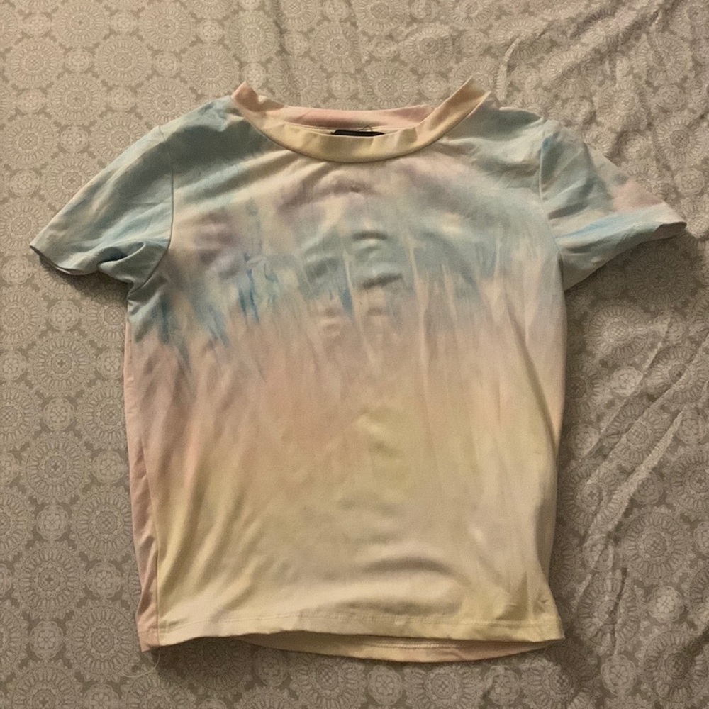 Tie dye crop top